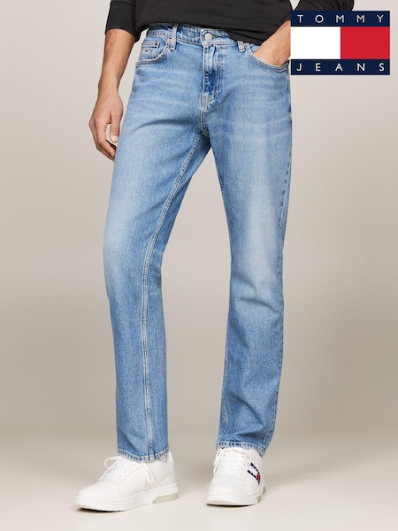 Tommy Jeans Blue Regular Fit Ryan Straight Jeans (E33491) | €63