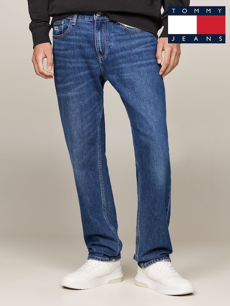Tommy Jeans Blue Regular Fit Ryan Straight Jeans (E33495) | R$ 790