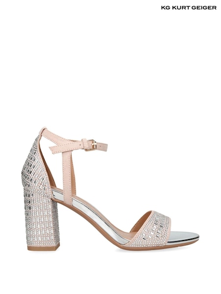 KG Kurt Geiger Faryn Bling Sandals (E33515) | 638 QAR