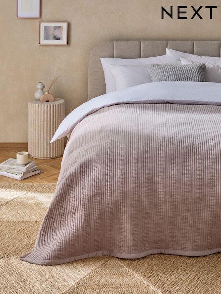 Carrie Quilted Velvet Bedspread (E33622) | 69 € - 115 €
