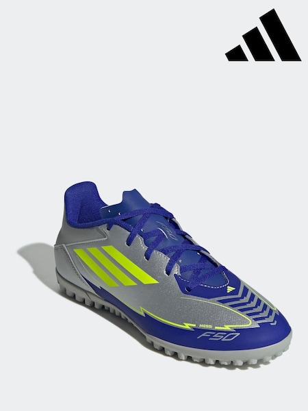 adidas Grey F50 Club Tf Messi Football Boots (E33900) | €79