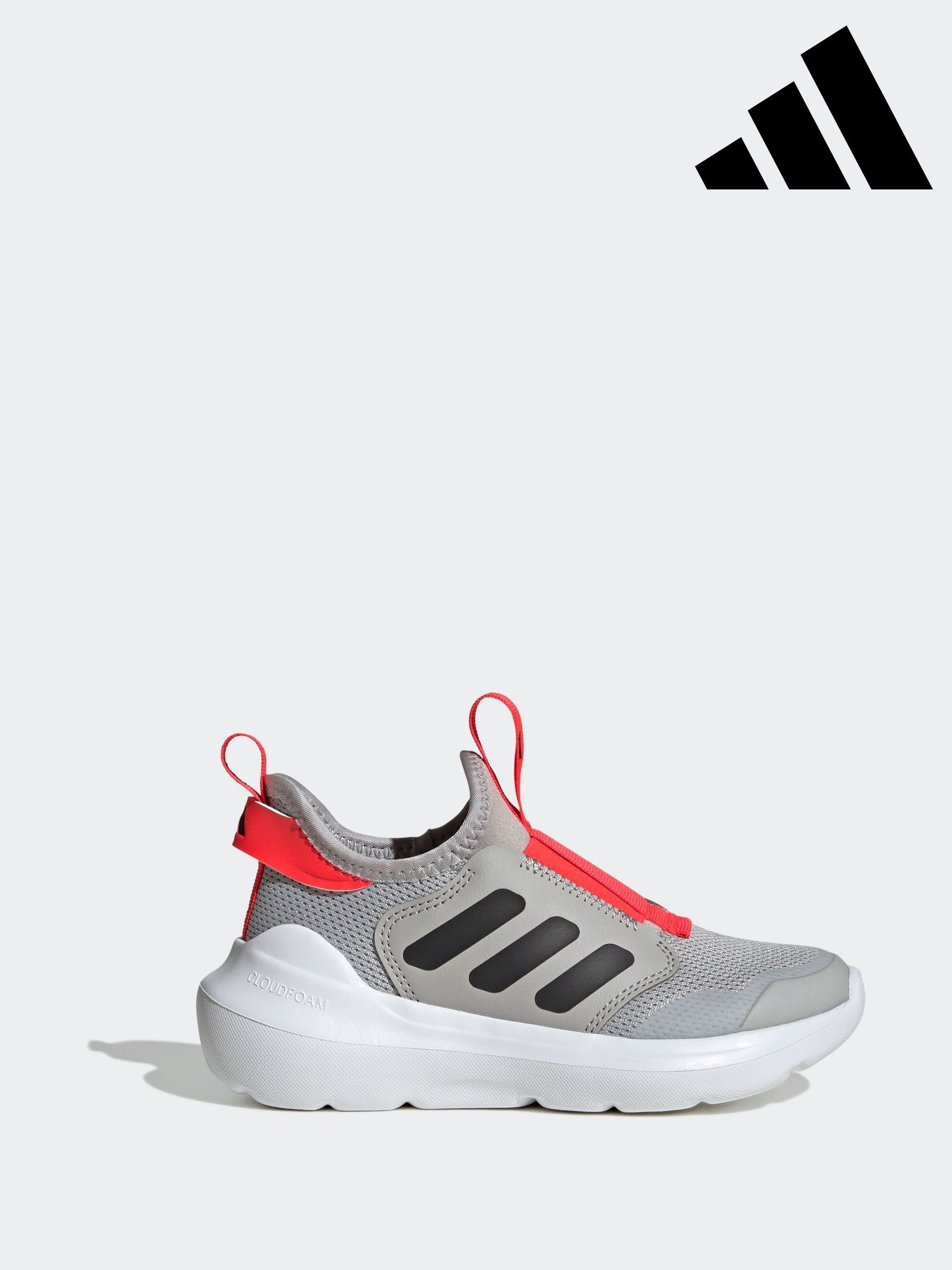 grey adidas shoes girls