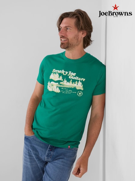 ירוק - Regular Joe Browns Great Outdoors T-shirt