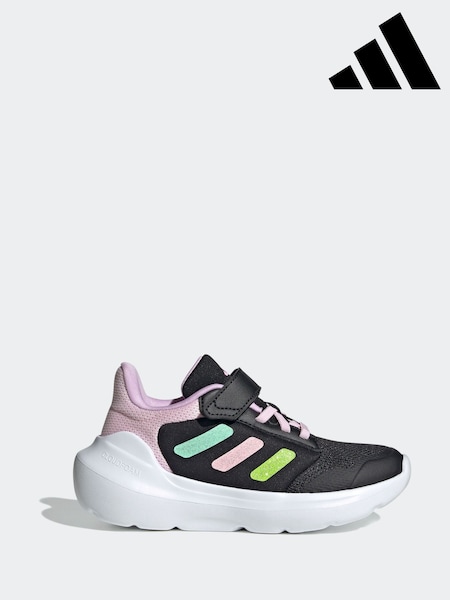 adidas Black/Pink Kids Tensaur Run 3.0 Trainers (E33946) | R$ 275