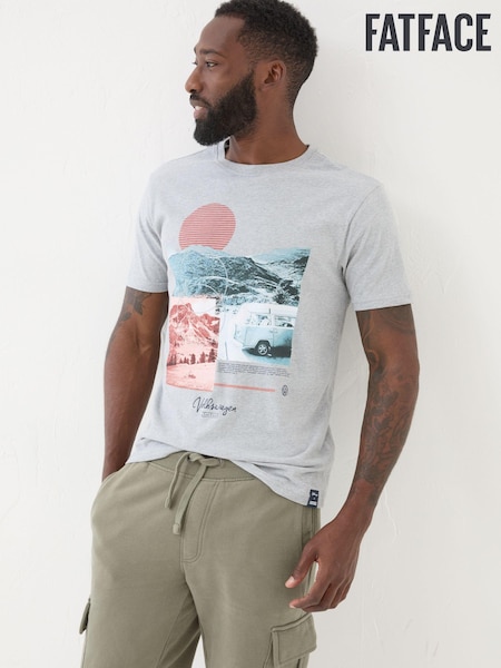 VW Grey Photographic T-Shirt (E33978) | €23.50
