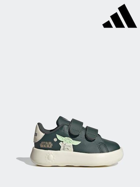 adidas Green Infant Advantage Mandalorian Trainers (E34027) | R$ 295