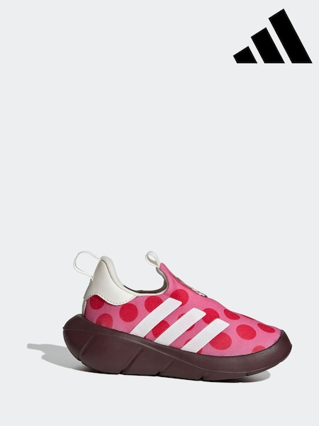 adidas Pink Infant Mono Fit Minnie Mouse Trainers (E34031) | R$ 325