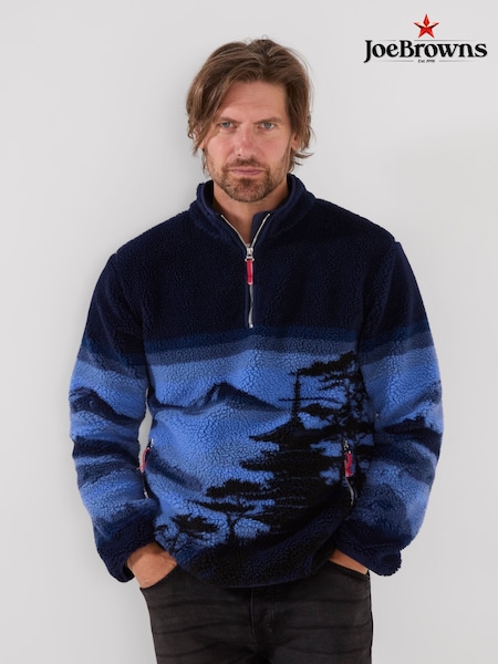 Blue - Regular Joe Browns Landscape Borg Funnel Fleeces