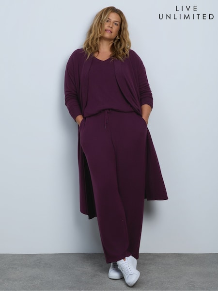Күлгін - Live Unlimited Plum Supersoft Trousers