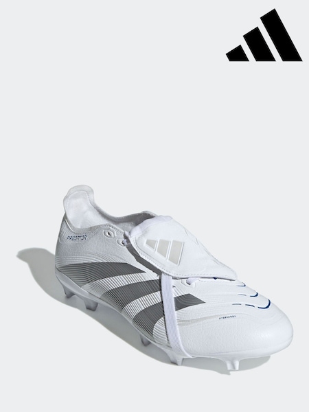 adidas White Predator League Ft Fg/MG Football Boots (E34266) | €129
