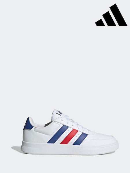 adidas White Breaknet Trainers (E34397) | R$ 495