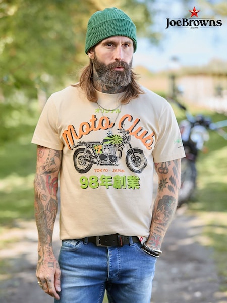 Crema - Regular Joe Browns Tokyo Ride T-shirt