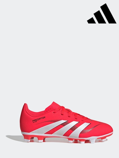 Punainen - Adidas Predator Club Football Boots (E34486) | €55