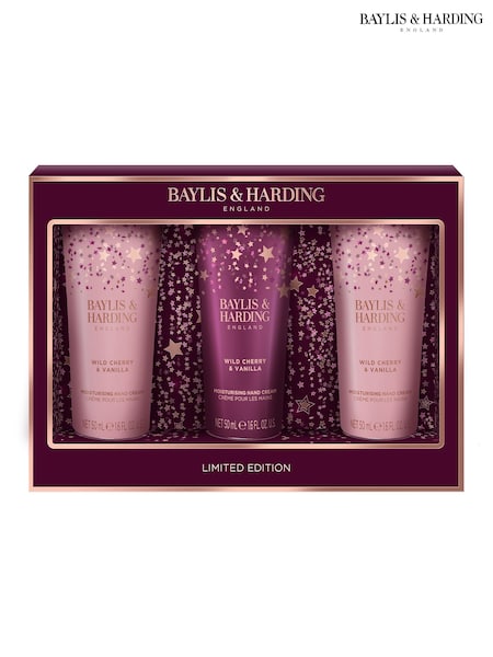 Baylis & Harding Wild Cherry & Vanilla Luxury Hand Treats Gift Set