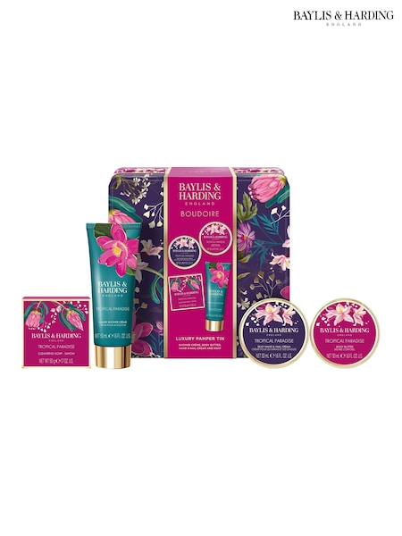 Baylis & Harding Boudoire Luxury Pamper Tin Gift Set