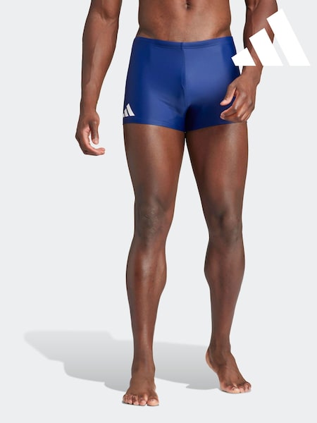 adidas Navy Blue Solid Swim Boxers (E34731) | €30