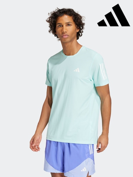 adidas Green Own the Run T-Shirt (E34732) | R$ 275