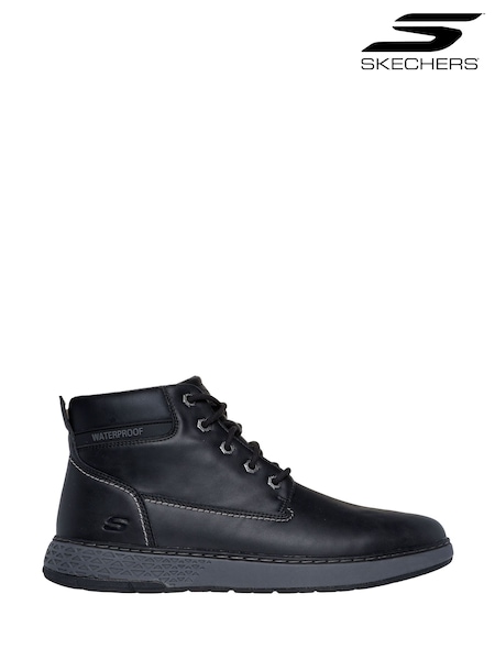 Melns - Regular Skechers Garlan Deno Waterproof Shoes