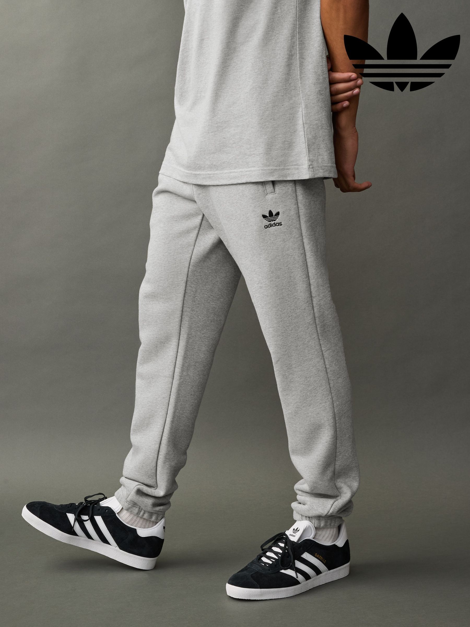 Men's Adidas Originals Grey Casual Joggers | Next Qatar