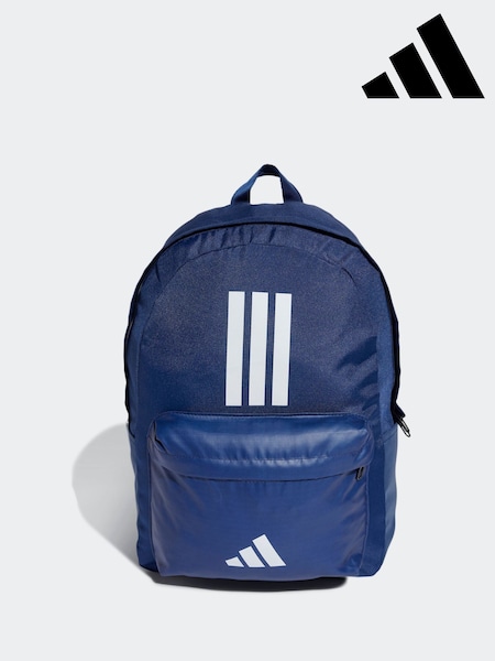 adidas Blue Classic 3 Bar Logo Backpack (E35118) | R$ 225