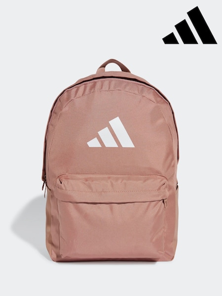 adidas Red Classic 3 Bar Logo Backpack (E35141) | €30