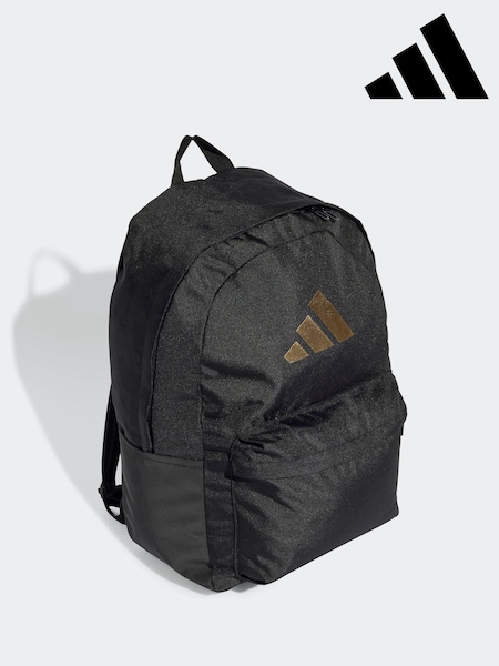 Czarny - Adidas Classic 3 Bar Logo Backpack (E35161) | 145 zł