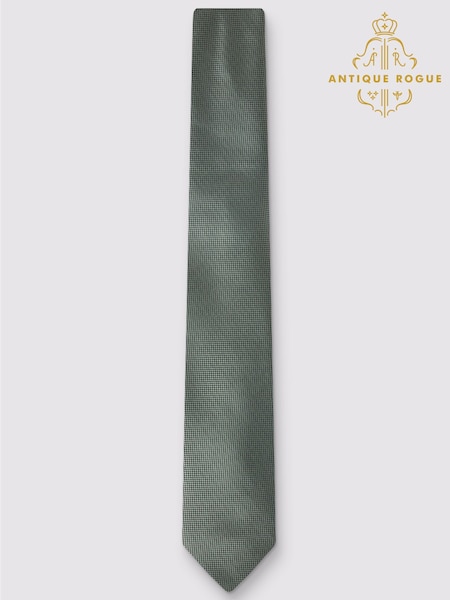 رمادي - Regular Antique Rogue Texture Tie