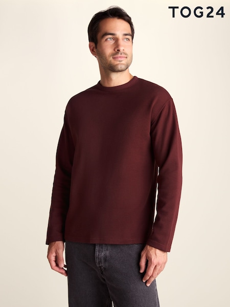 Brown - Regular Tog 24 Ainsdale Long Sleeve T-shirt