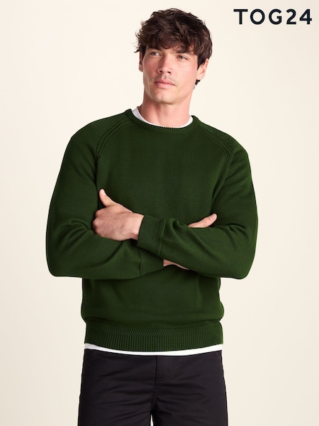 Green - Regular Tog 24 Chesney Crew Neck Knit Jumper