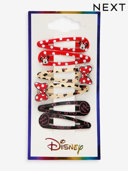 Red Minnie Mouse Clips (E35562) | AED21