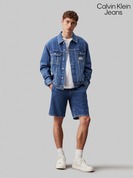 Calvin Klein Jeans Blue Denim Shorts (E35568) | AED209