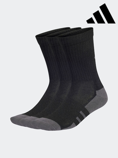 adidas Black Essentials Crew Socks 3 Pack (E35831) | €13