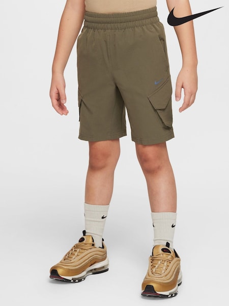 Medium Olive Green - Nike Sportswear City Utility Cargo Shorts (E36153) | 240 zł