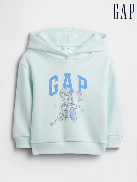 Blue Elsa - Gap Disney Frozen Relaxed Logo Hoodie (6mths-5yrs)