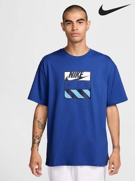 Nike Royal Blue Sportswear Air Graphic T-Shirt (E36315) | €54
