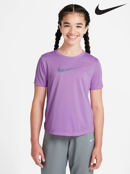 Сиреневый Раш - Nike Dri-FIT One Classic T-Shirt (E36605) | €37