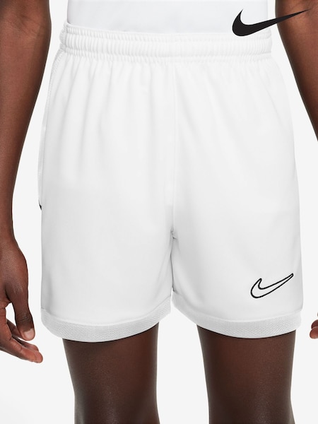 Nike White Dri-FIT Academy 25 Shorts (E36632) | €20