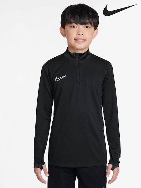 Черный/белый - Nike Dri-FIT Academy 25 Half Zip Drill Top (E36639) | €44