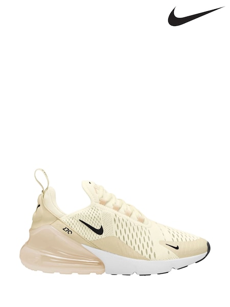 Nike Cream Air Max 270 Trainers (E36670) | €208