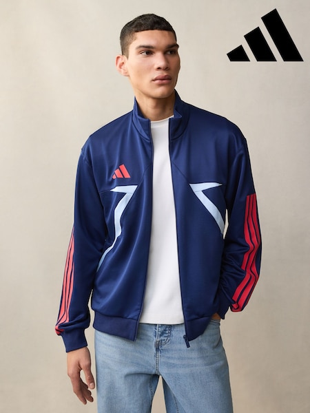 adidas Blue House of Tiro Nations Pack Track Top (E36740) | R$ 545