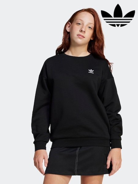 adidas Originals Black Boyfriend Crew Sweatshirt Kids (E36850) | € 47