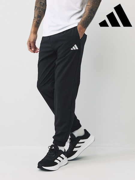 adidas Black Essentials Small Logo Stanford Joggers (E36962) | AED192