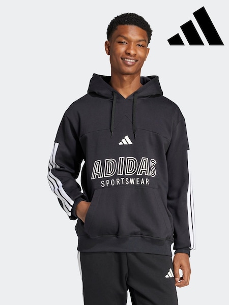 adidas Black House of Tiro Fleece Hoodie (E36976) | R$ 545