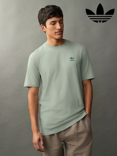 adidas Originals Green Trefoil Essentials 100% Cotton T-Shirt (E36989) | 1,382 UAH
