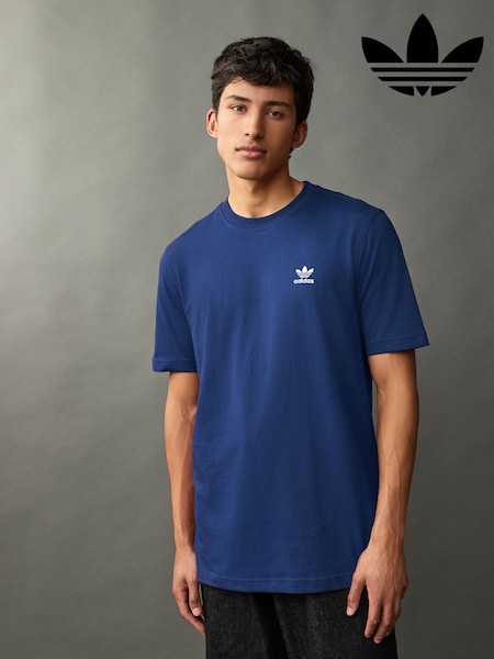 adidas Originals Blue Trefoil Essentials 100% Cotton T-Shirt (E37028) | 1,382 UAH