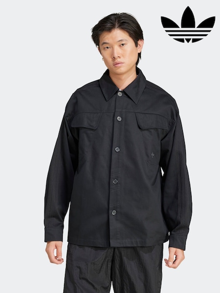 adidas Originals Black 100% Cotton Shirt (E37048) | R$ 790