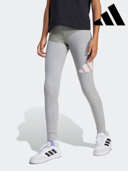 adidas Grey Essentials Junior Leggings (E37067) | R$ 180