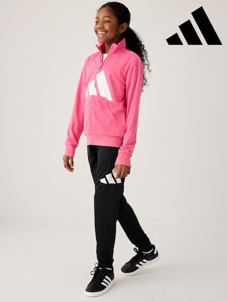 Розовый - adidas Large Essentials Logo Tracksuit (E37072) | €46