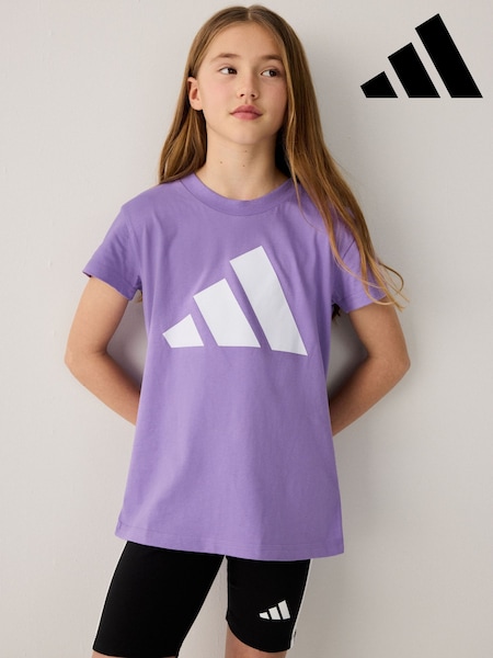 Violetti - adidas Big Logo 100% Cotton T-Shirt (E37081) | €20