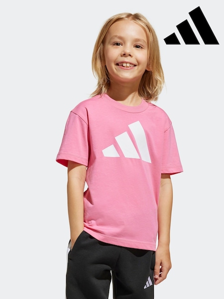 adidas Pink Essentials T-Shirt Little Kids (E37140) | €16